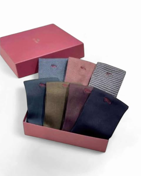 LONG HOSE SOCKS A WEEK SELECT SET(7PAIRS)
