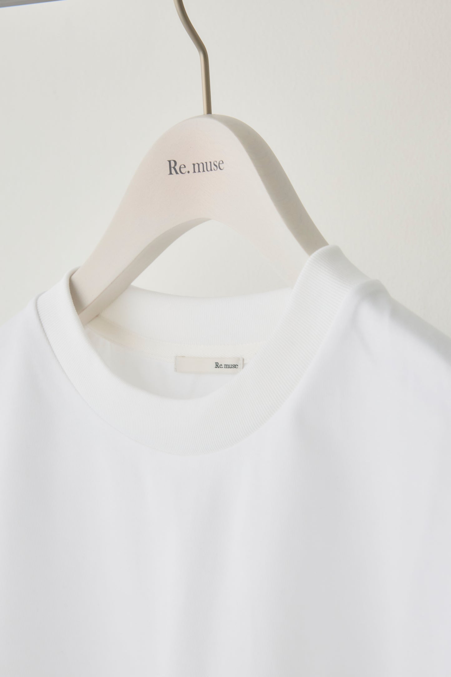 COTTON TENJIKU CREW NECK Re.muse LOGO T-SHIRT