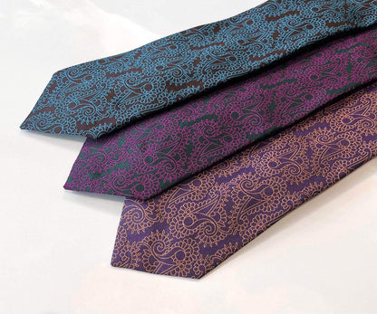BICOLOR PAISLEY TIE