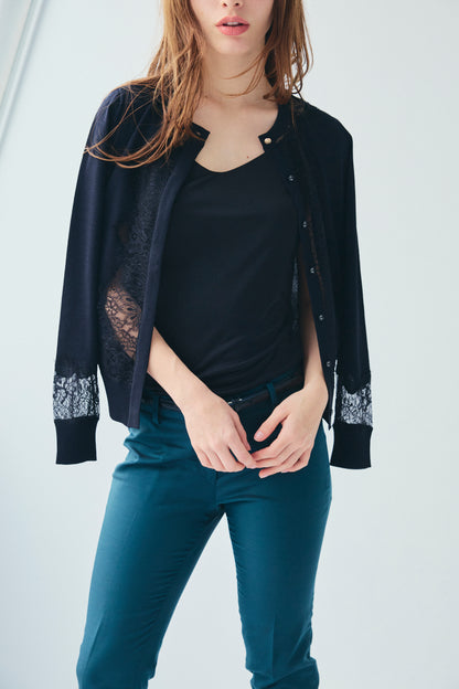 RACE KNIT CARDIGAN