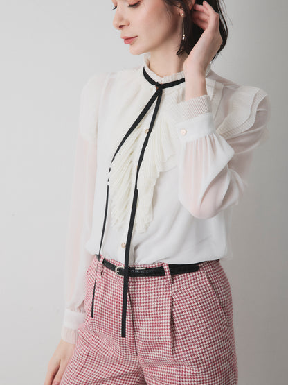 CROCODILE LEATHER BELT -Ladies-