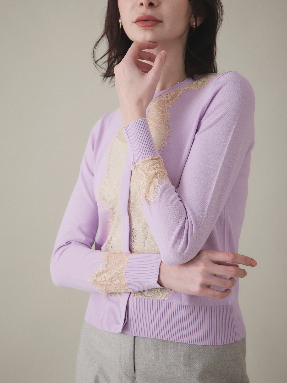 RACE KNIT CARDIGAN