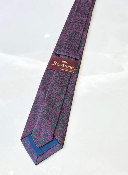BICOLOR PAISLEY TIE