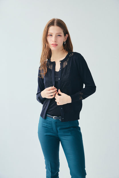 RACE KNIT CARDIGAN
