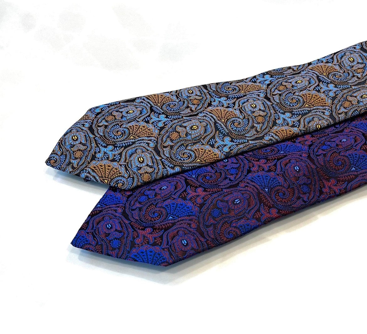JACQUARD PAISLEY TIE