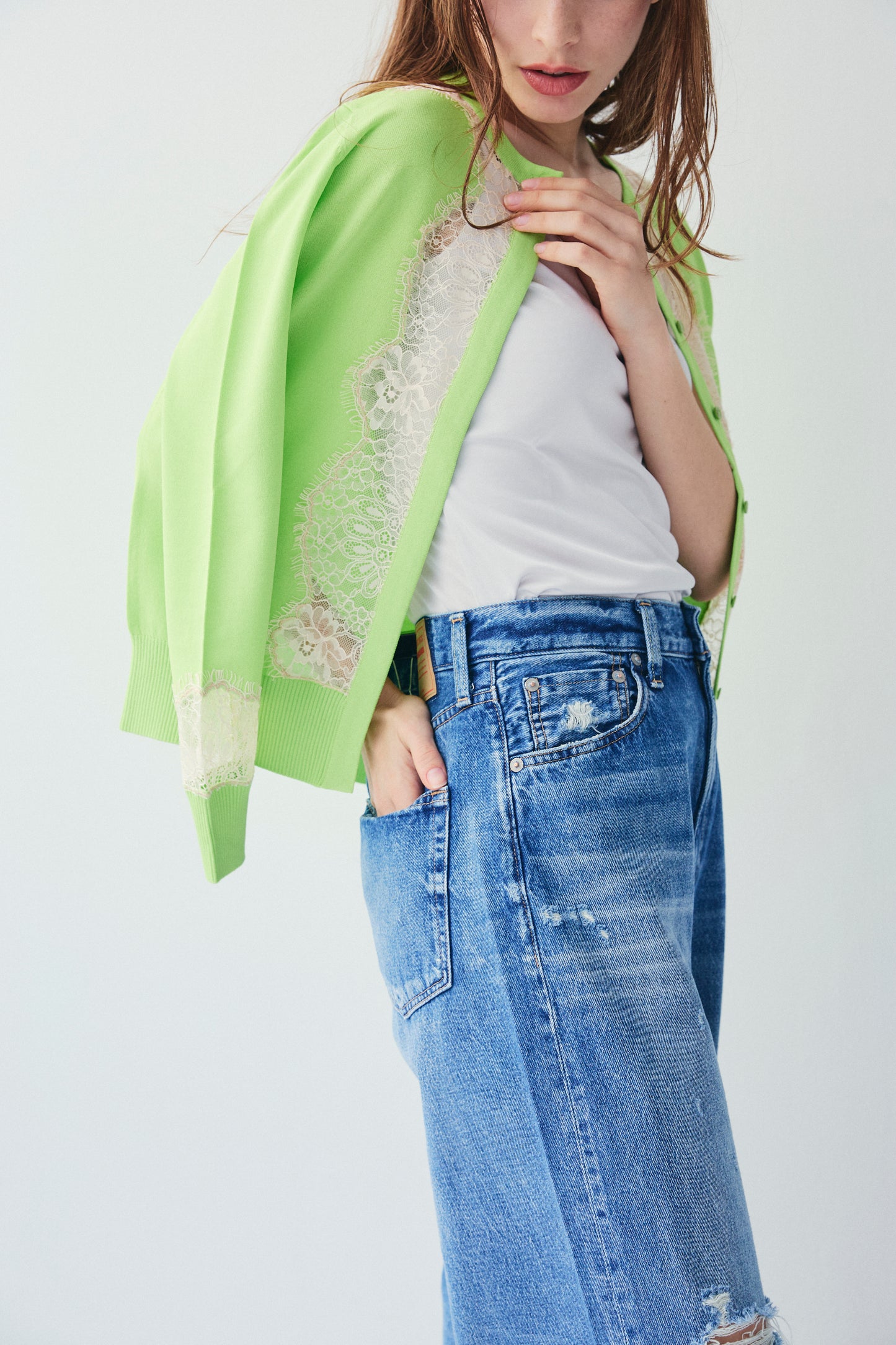 RACE KNIT CARDIGAN