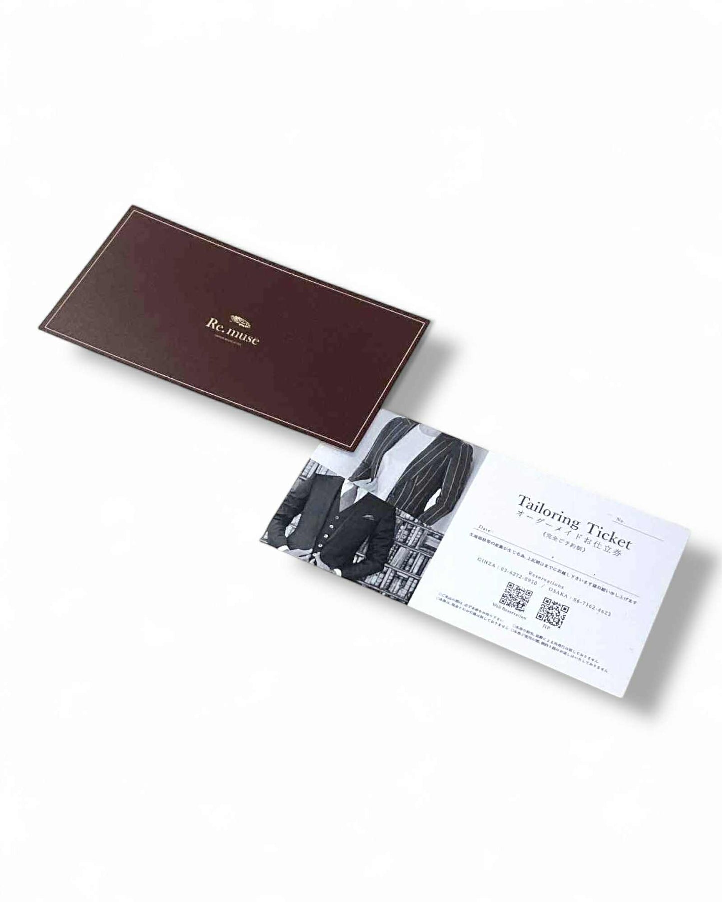 GIFT TICKET -ORDER SUIT-