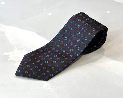 FLOWER  MOTIF TIE
