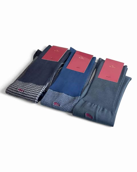 LONG HOSE SOCKS BASIC SELECT SET(3PAIRS)