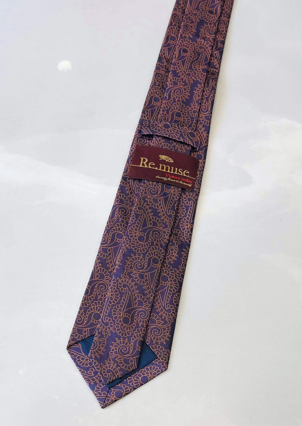 BICOLOR PAISLEY TIE