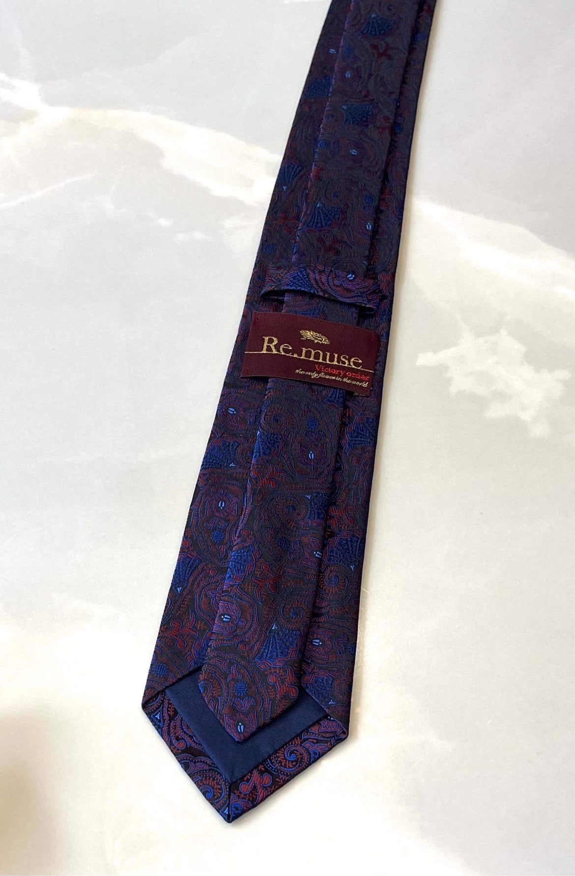 JACQUARD PAISLEY TIE