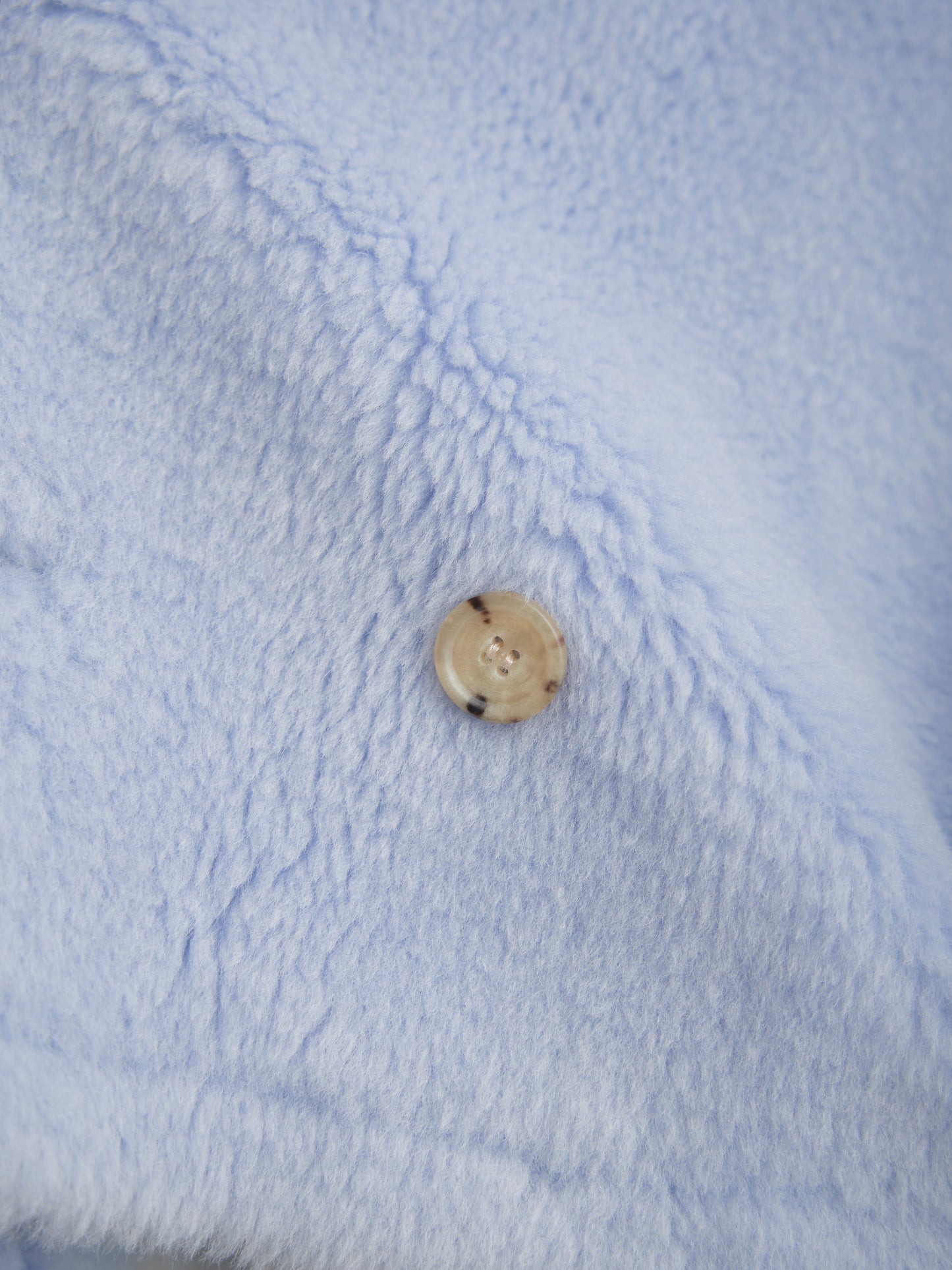 WOOL BOA SHORT COAT【ICE BLUE】