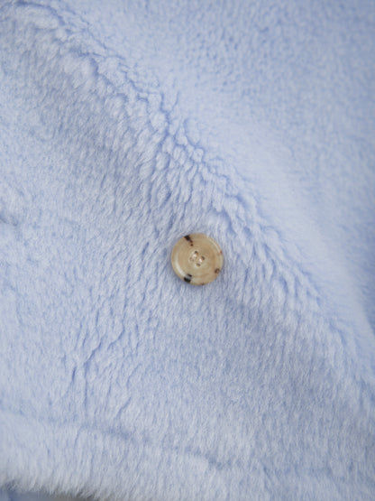 WOOL BOA SHORT COAT【ICE BLUE】