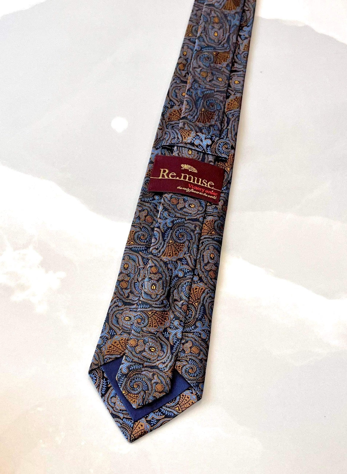 JACQUARD PAISLEY TIE
