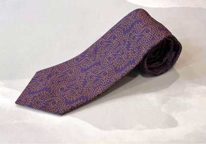 BICOLOR PAISLEY TIE