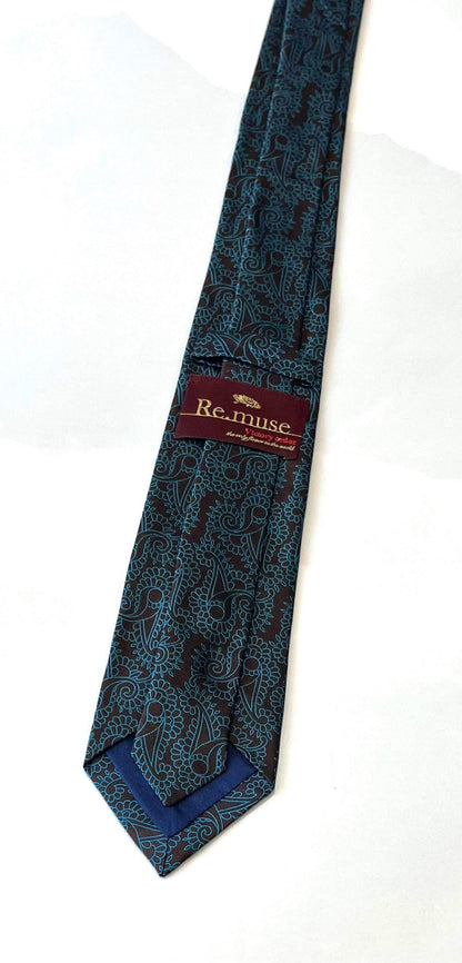 BICOLOR PAISLEY TIE