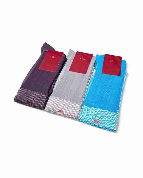 LONG HOSE SOCKS SPRING SUMMER CASUAL SELECT SET(3PAIRS)
