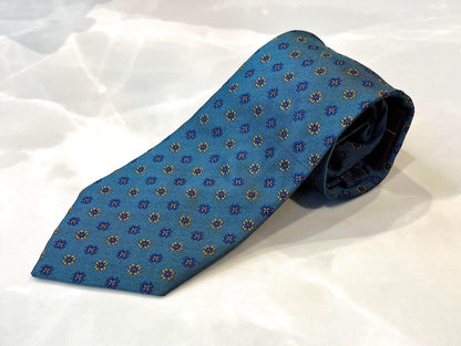 FLOWER  MOTIF TIE
