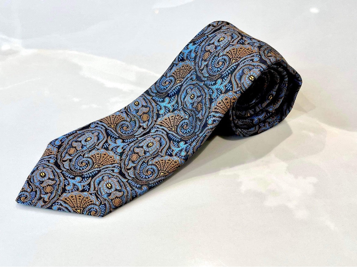 JACQUARD PAISLEY TIE