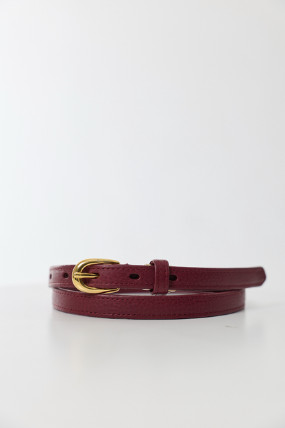 ARIZONA LEATHER BELT -Ladies-