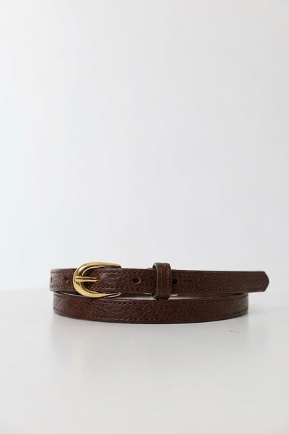 ARIZONA LEATHER BELT -Ladies-