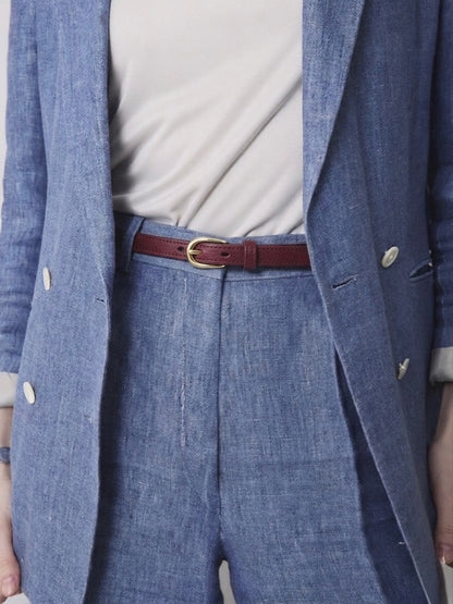 ARIZONA LEATHER BELT -Ladies-