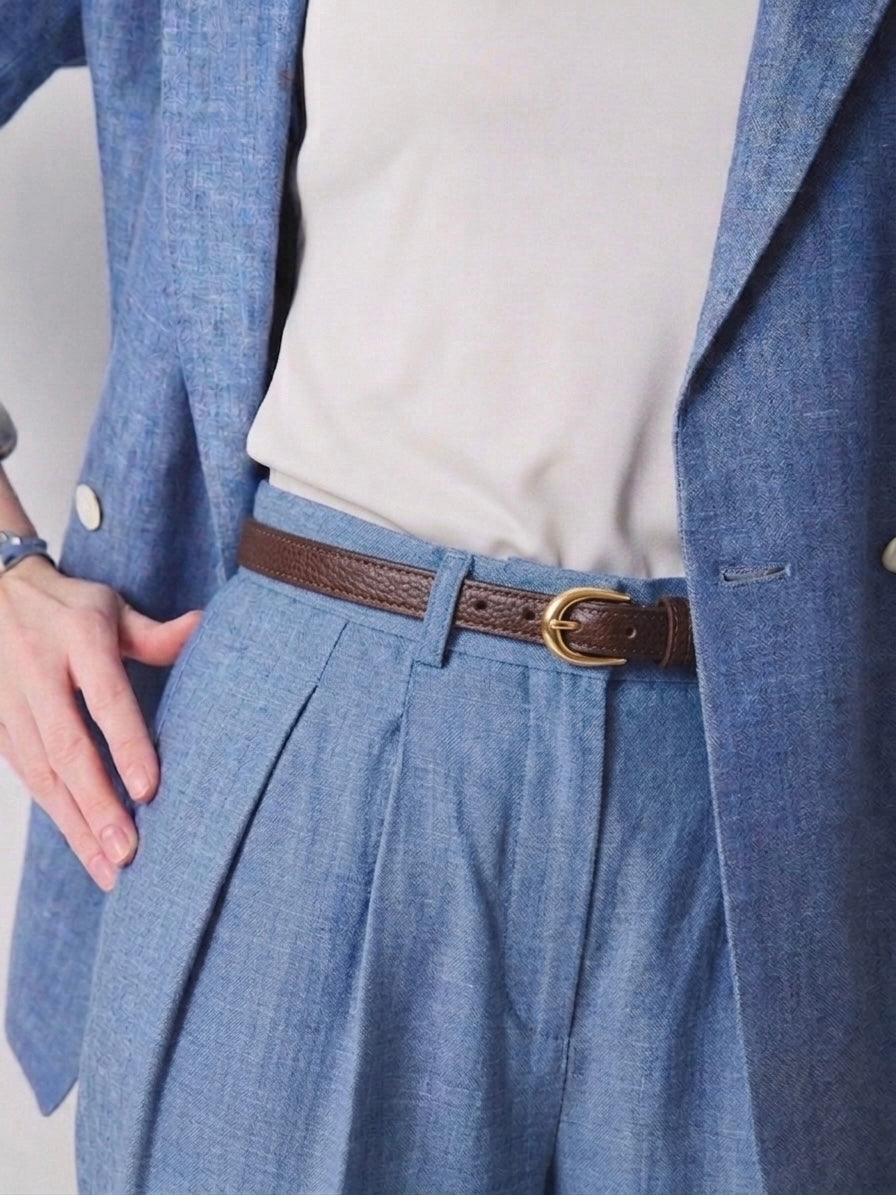 ARIZONA LEATHER BELT -Ladies-