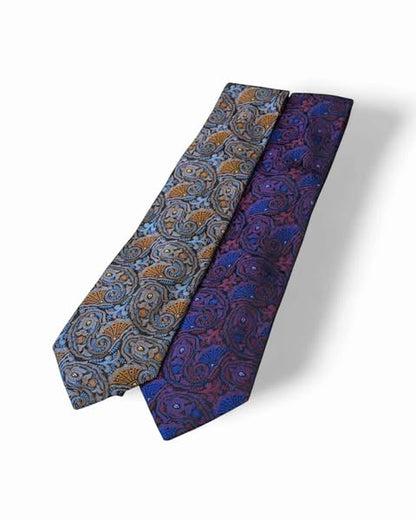 JACQUARD PAISLEY TIE