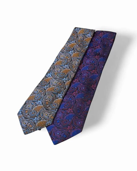 JACQUARD PAISLEY TIE
