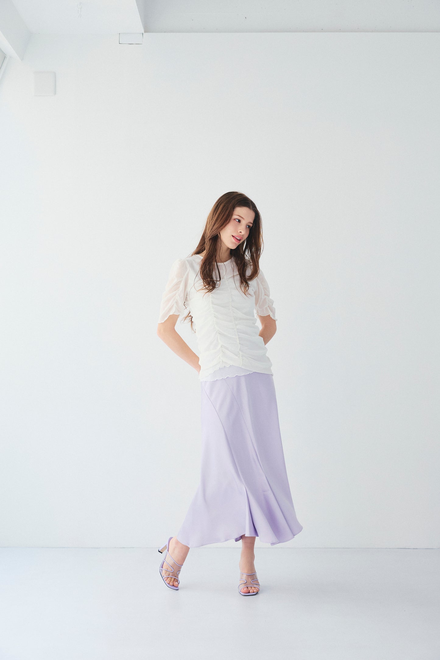 TULLE PUFF SLEEVE TOPS